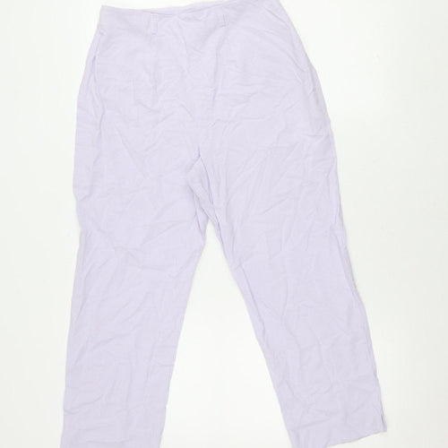 Minuet Women's Check Trousers, Size 10, Made in UK