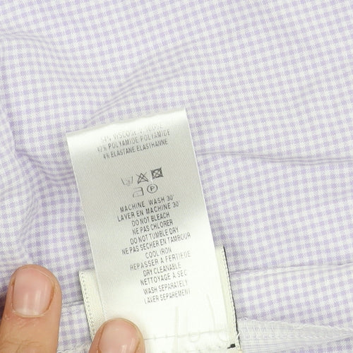 Minuet Women's Check Trousers, Size 10, Made in UK