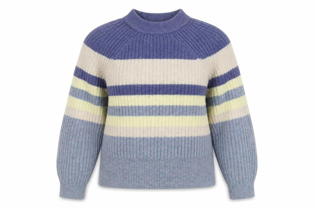 Front view of Marks & Spencer Women's XS Striped Jumper