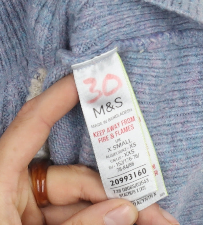 Marks and Spencer Women's XS Striped Jumper