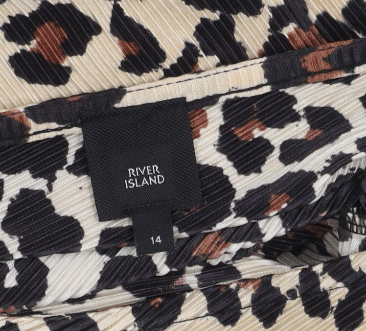 River Island Women's Multicoloured Playsuit, Size 14