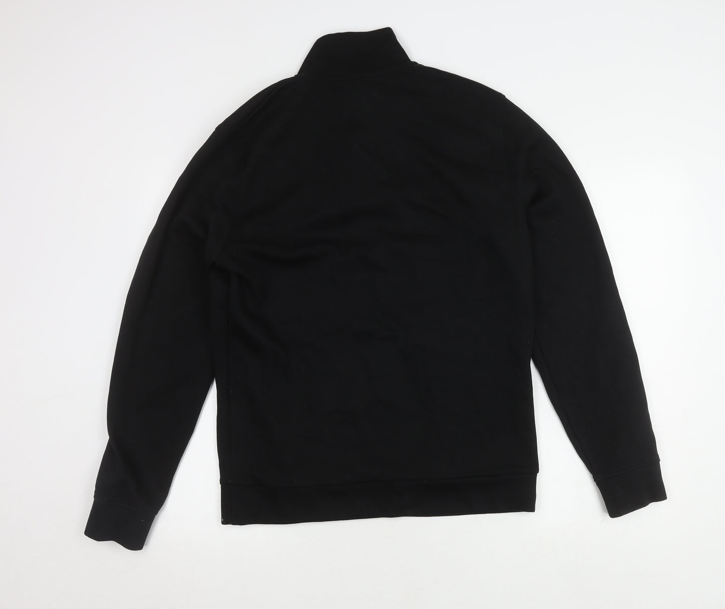 Next Men's Black High Neck Sweatshirt M
