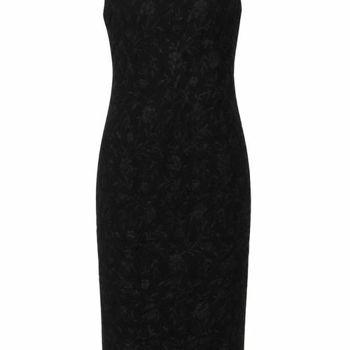 Wallis Women's Black Floral Sleeveless Dress Size 12
