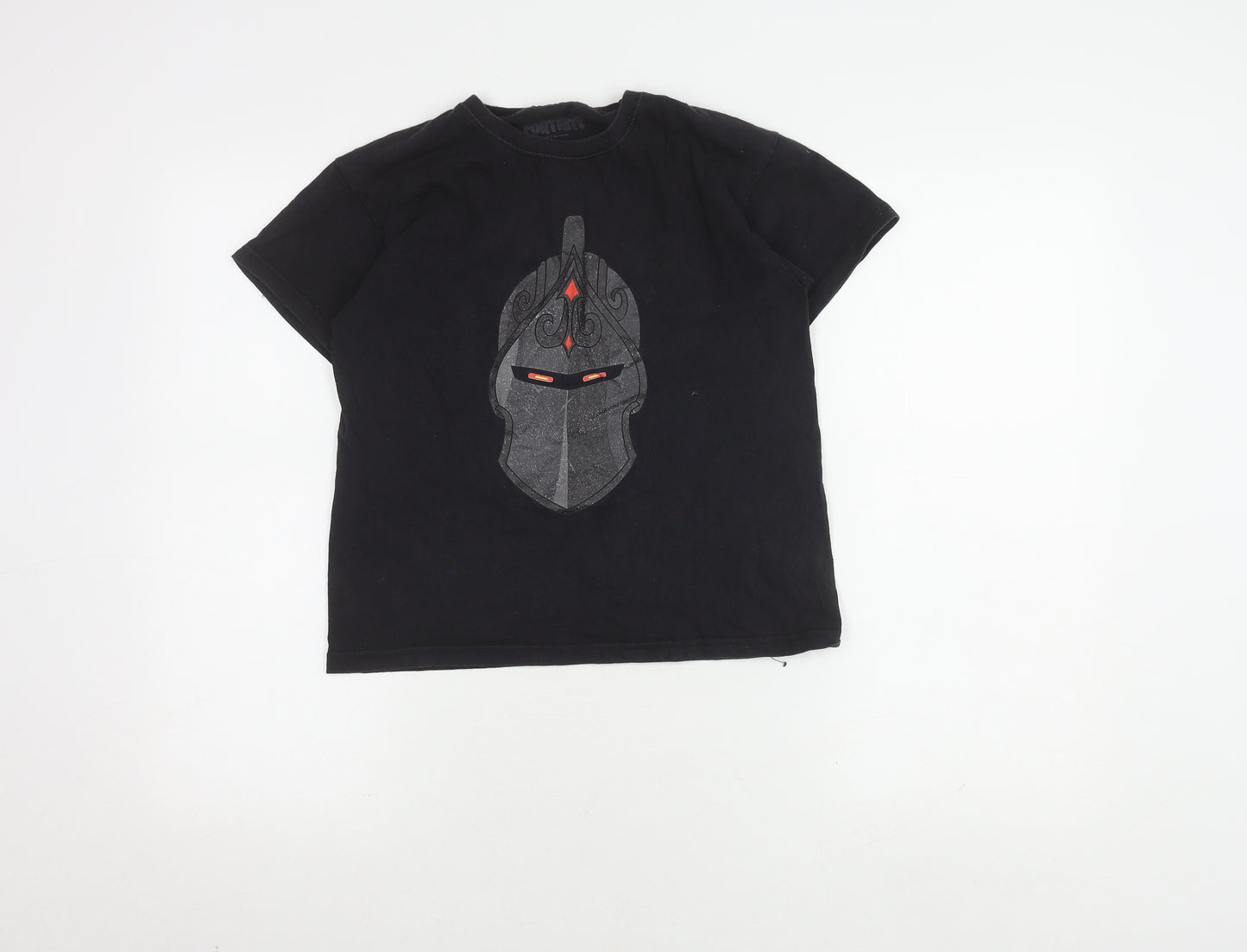 Fortnite Boys Black T-Shirt Medium Graphic Casual