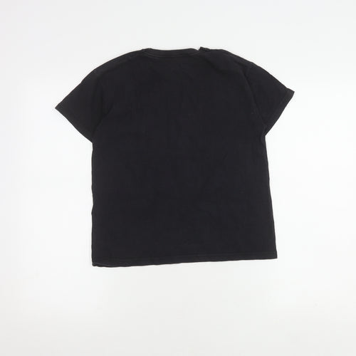 Fortnite Boys Black T-Shirt Medium Graphic Casual
