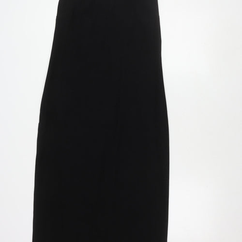 Wallis Petite Black Sleeveless Dress Size 12