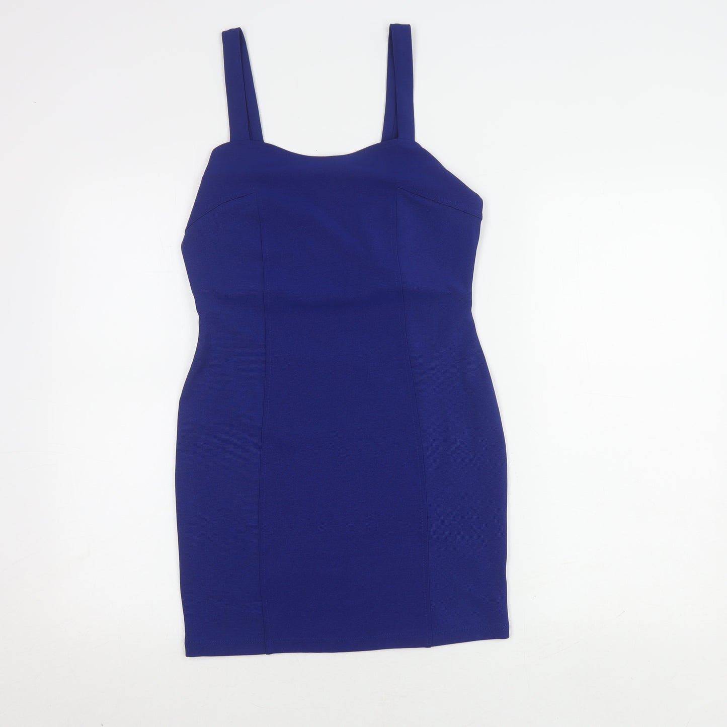 Charlotte Russe Women's Blue Bodycon Mini Dress M