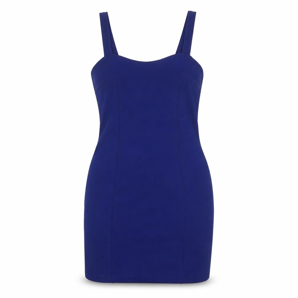 Charlotte Russe Women's Blue Bodycon Mini Dress M