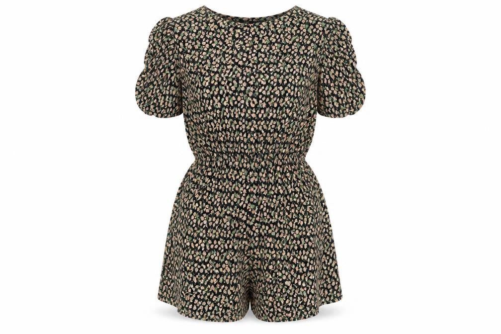 Front view of River Island Women's Floral Playsuit Multicoloured, size 6
