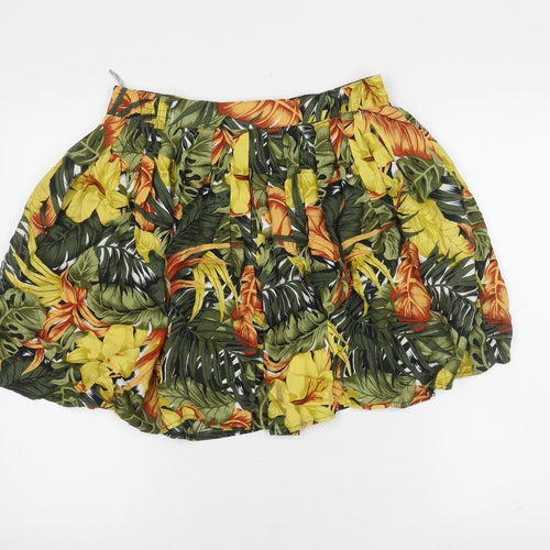 Atelier Goldner Schnitt Women's Multicolour Floral Skirt