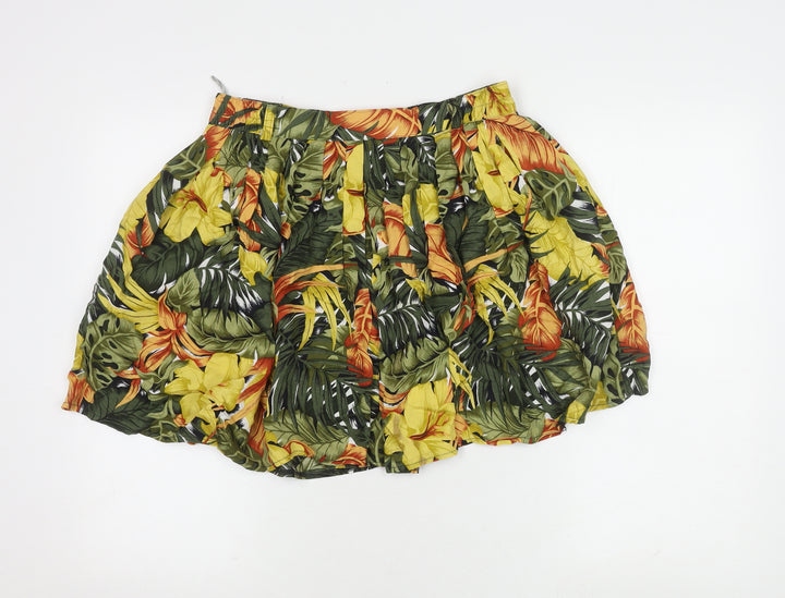 Atelier Goldner Schnitt Women's Multicolour Floral Skirt