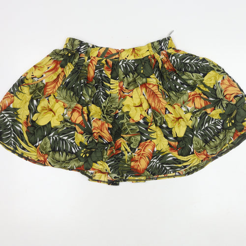 Atelier Goldner Schnitt Women's Multicolour Floral Skirt