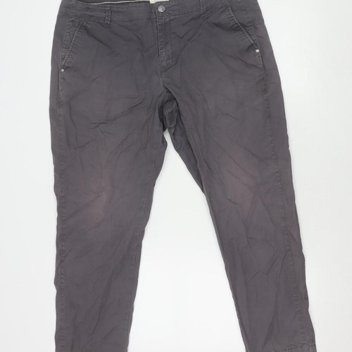Marks and Spencer Women's Grey Trousers Size 16