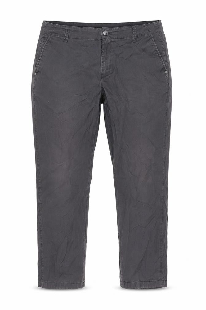 Front view of Marks & Spencer Women's Grey Trousers, size 16