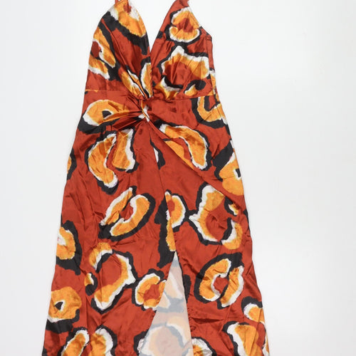 PrettyLittleThing Women's Multicoloured Animal Print Dress
