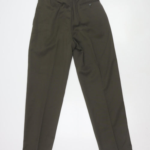 Gierre Men's Brown Trousers L Viscose Blend