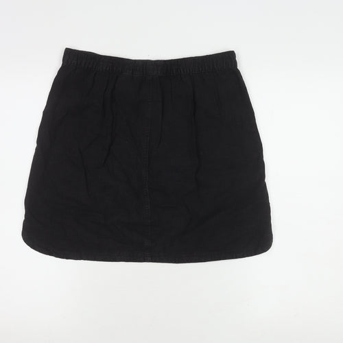 Next Women’s Black Linen Pencil Skirt, Size 10