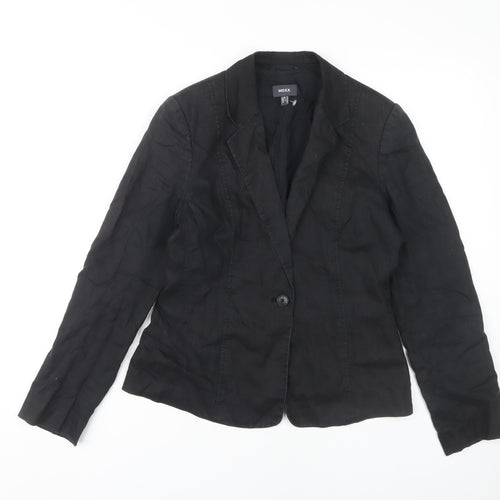 Mexx Women's Black Blazer Size 12 Classic