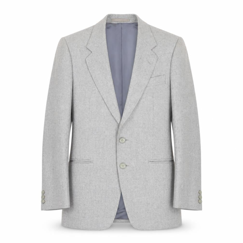 Front view of Bruce Gorman Men's Grey Blazer, size 36, Formal