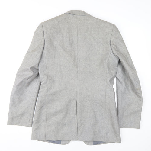 Bruce Gorman Men's Grey Blazer, Size 36, Formal