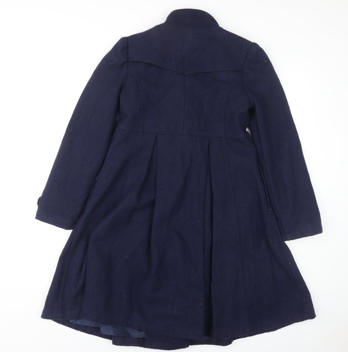 John Lewis Teens Blue Wool Pea Coat Size 13
