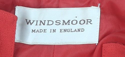 Windsmoor Women's Red Jacket Size 16