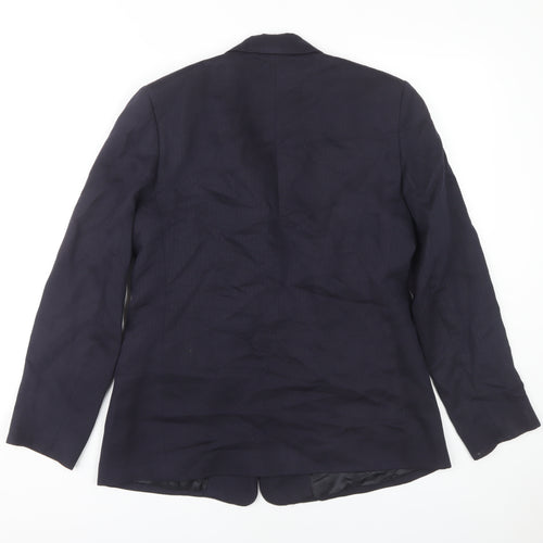 Lands' End Women's Blue Blazer Jacket Size 6