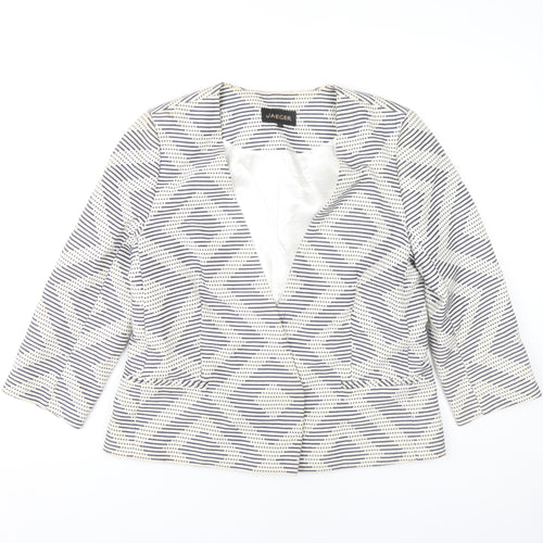 Jaeger Women's Multicoloured Blazer Size 12