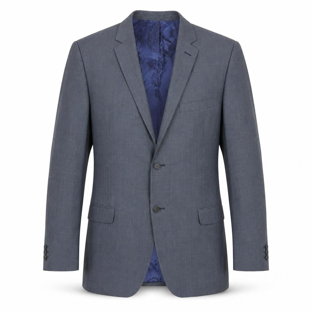 Front view of Ted Baker Men's Blue Blazer Jacket 40L