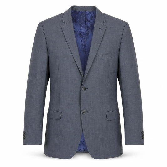 Front view of Ted Baker Men's Blue Blazer Jacket 40L