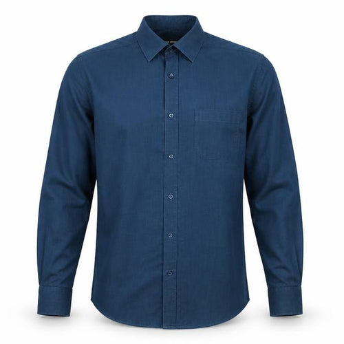 Debenhams Men's Blue Slim Fit Dress Shirt