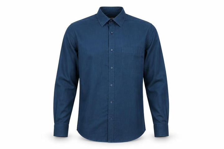 Debenhams Men's Blue Slim Fit Dress Shirt