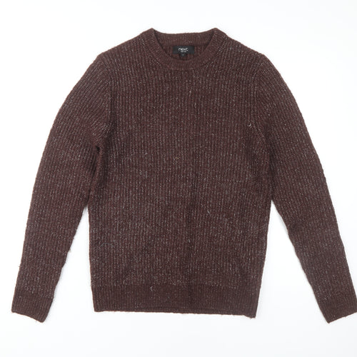 Next Men's Brown Pullover Jumper Size S
