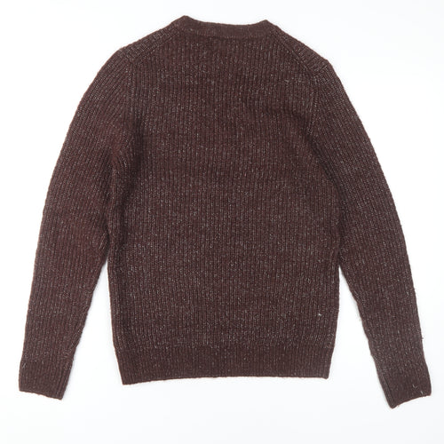 Next Men's Brown Pullover Jumper Size S