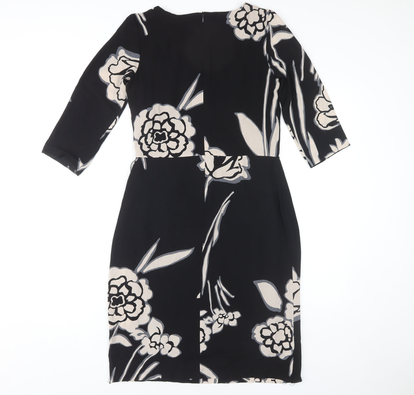 Creasur Women's Black Bodycon Dress Size 10