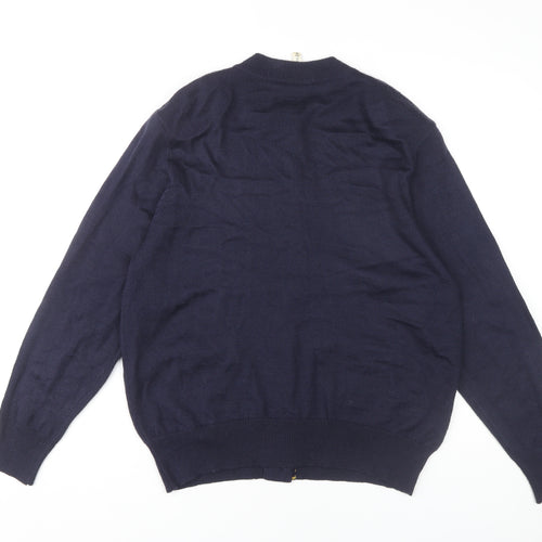 Bellino Women's Blue Cardigan, UK 14, Long Sleeve, Knit