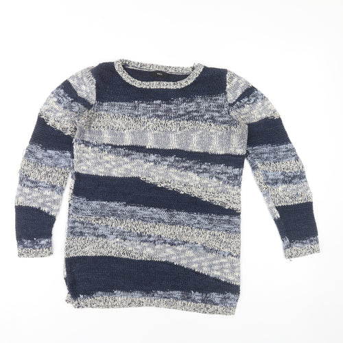 M&Co Women's Multicoloured Striped Knit Jumper 8