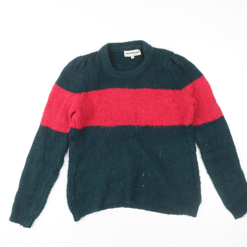 Collezione Gaia Women's Multicoloured Striped Jumper S/M