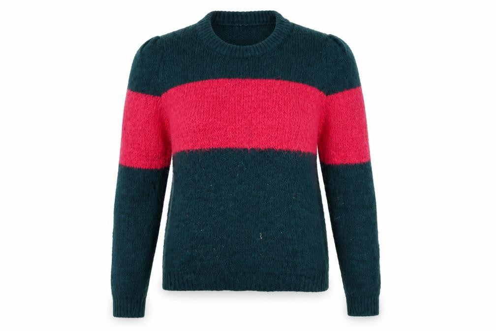 Collezione Gaia Women's Multicoloured Striped Jumper S/M