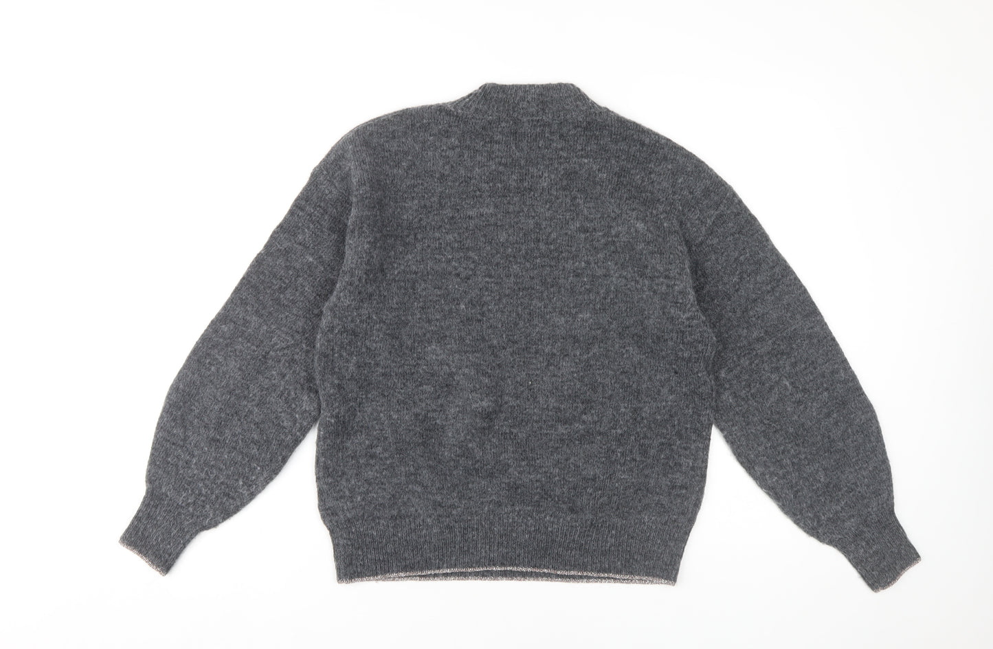 Marks and Spencer Women's Grey Star Pullover Jumper S