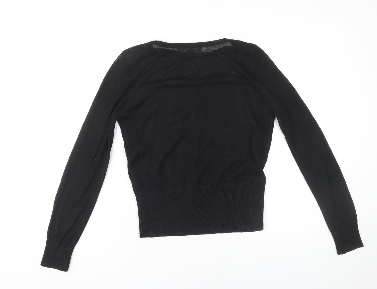 Marks and Spencer Black Studded Jumper Size 10