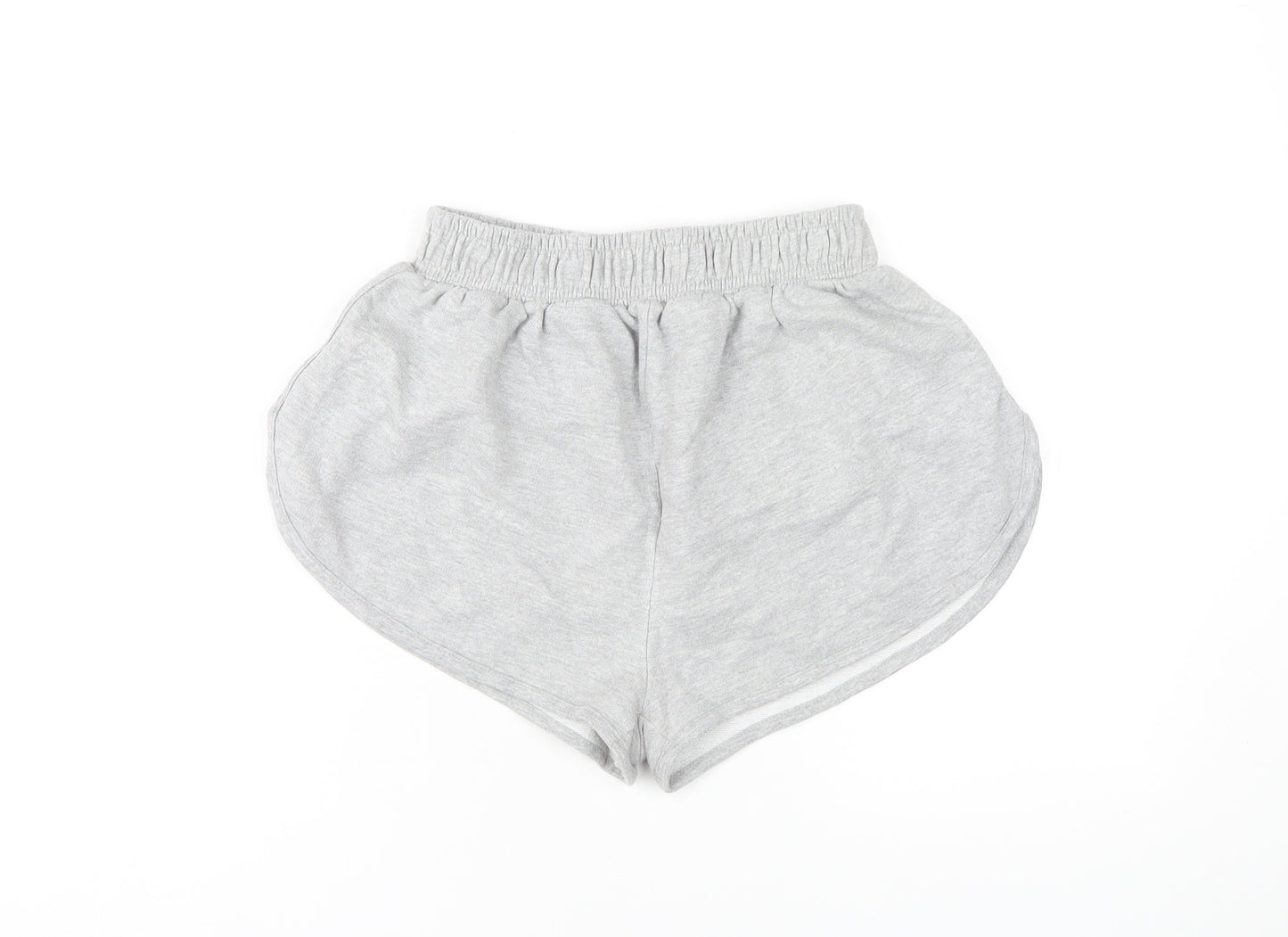 PrettyLittleThing Women's Grey Sweat Shorts Size 8
