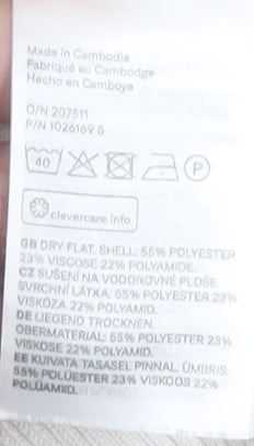 H&M Women's Ivory V-Neck Long Sleeve Knit T-Shirt