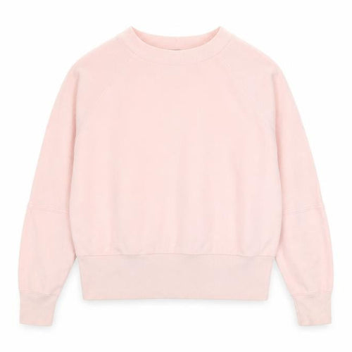 Marks and Spencer Women’s Pink Crew Neck Sweatshirt - Size 6