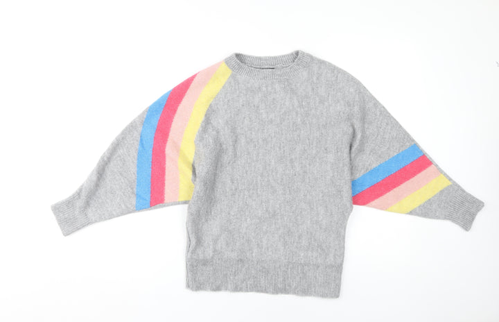 M&Co Women’s Grey Pullover Jumper Size 10