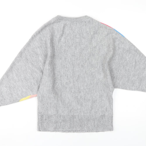 M&Co Women’s Grey Pullover Jumper Size 10