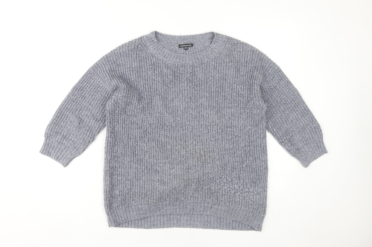 Warehouse Women's Grey Pullover Jumper Size 10