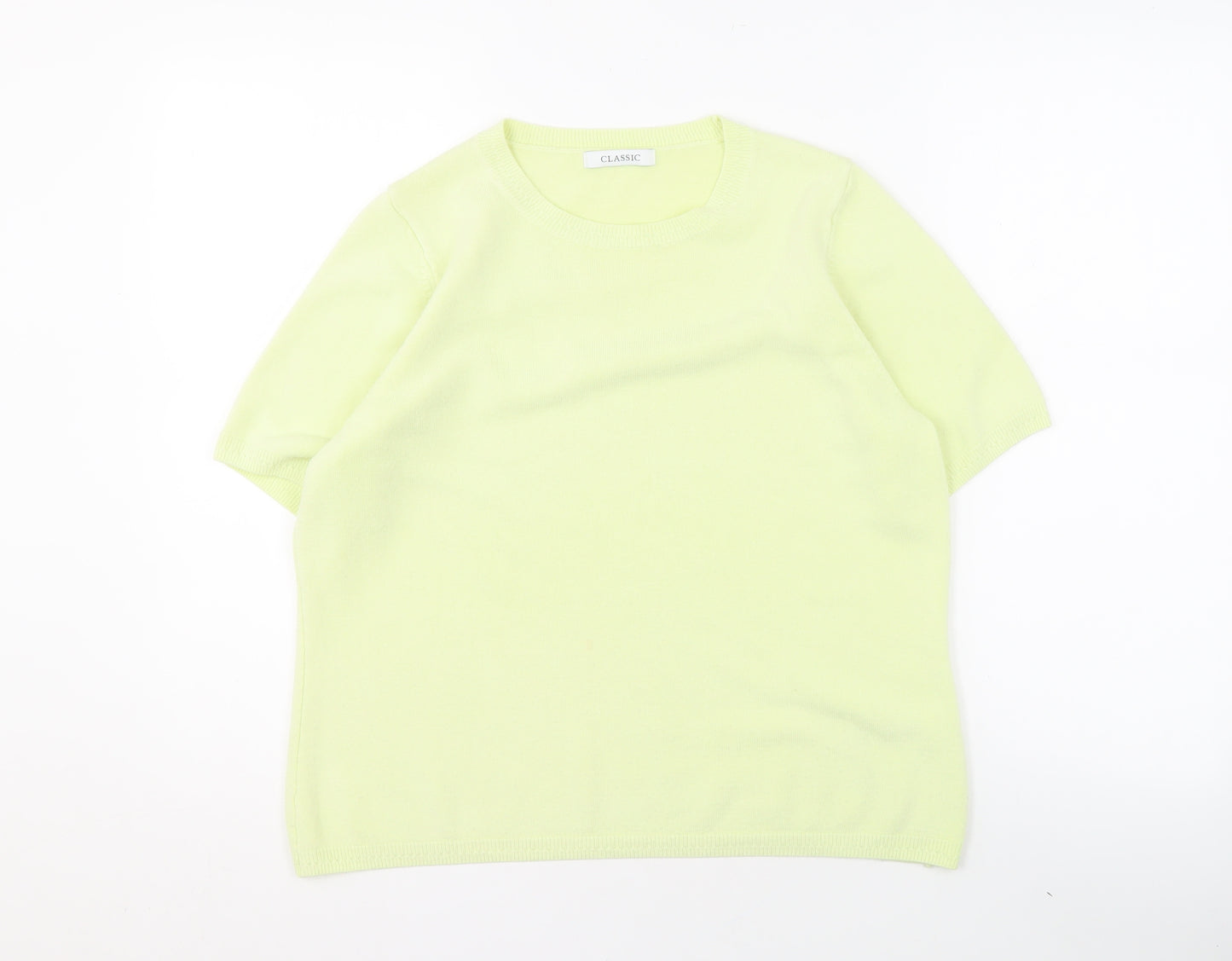 Marks and Spencer Women's Green Pullover Jumper Size 14