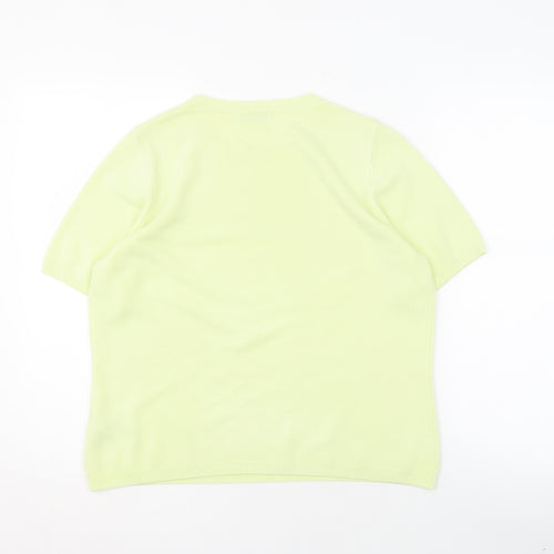 Marks and Spencer Women's Green Pullover Jumper Size 14