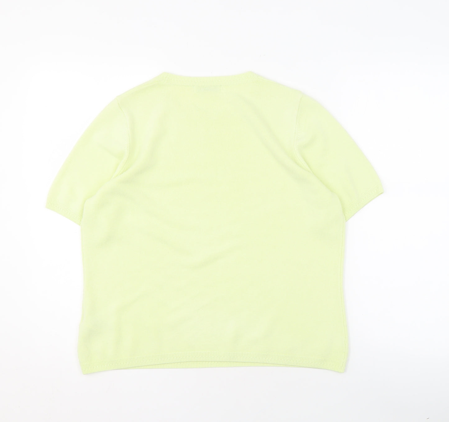 Marks and Spencer Women's Green Pullover Jumper Size 14